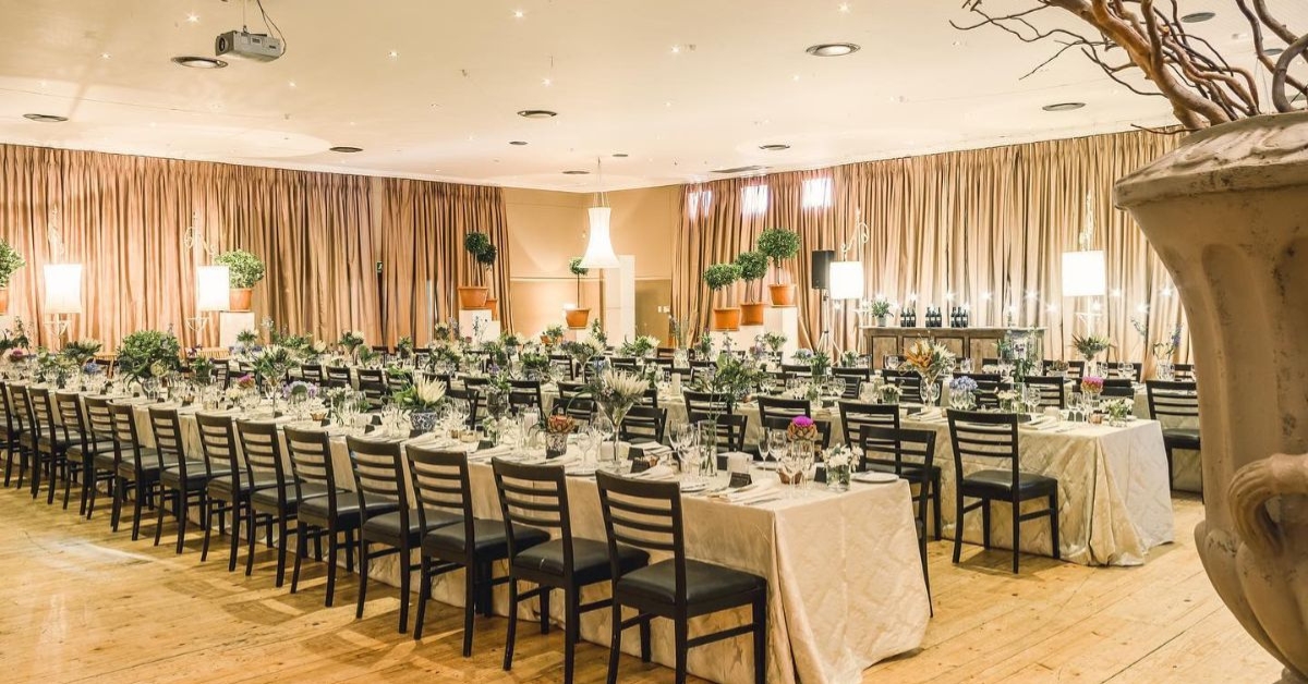 wedding venues durbanville - D'Aria setup