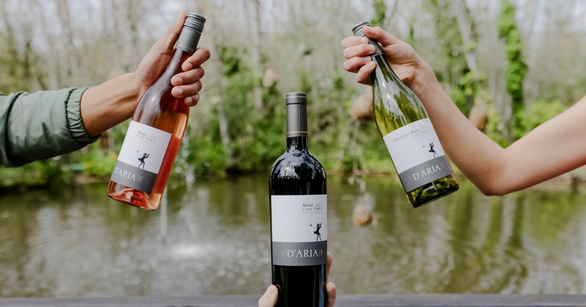 durbanville wine route - D'Aria Wines being held